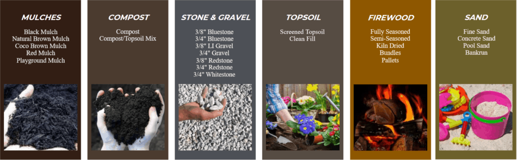 Long Island Firewood Products Long Island Mulch